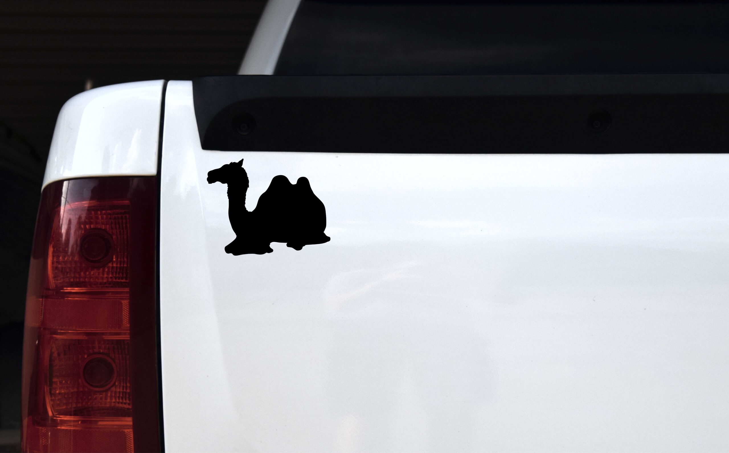 Camel Silhouette Vinyl Sticker