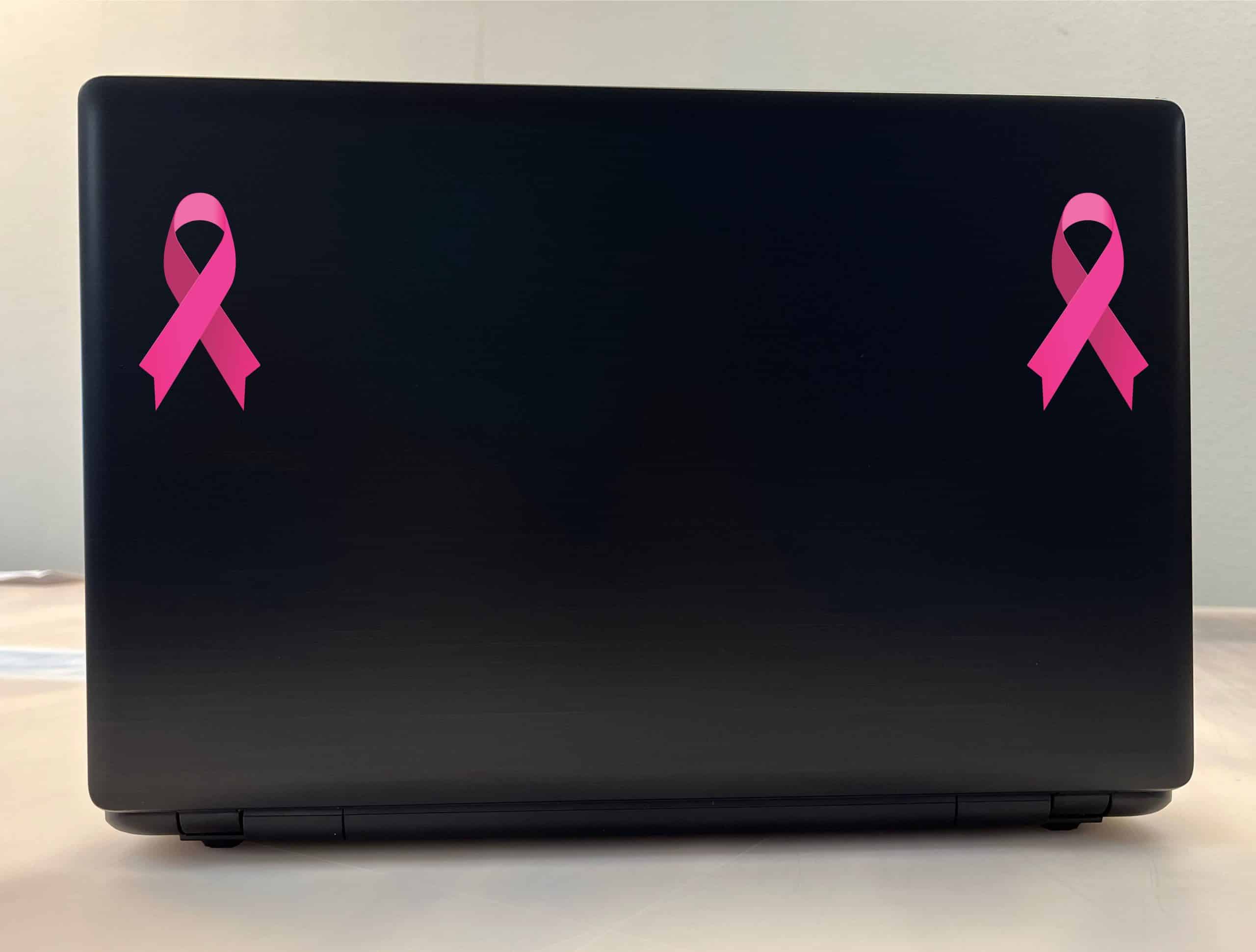 StickerTalk Pink Breast Cancer Awareness Ribbon Vinyl Stickers, - Image 4