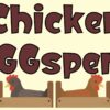 Hens Chicken Eggspert Vinyl Sticker