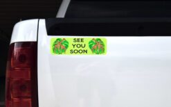 Giraffes See You Soon Vinyl Sticker