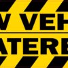 Slow Vehicle Caterer Vinyl Sticker