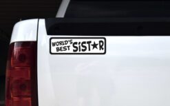 Star Worlds Best Sister Magnet