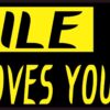 Smile Jesus Loves You Magnet