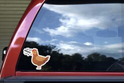 Bawk Chicken Vinyl Sticker