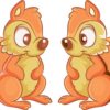 Squirrel Vinyl Stickers