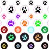 Paw Print Camera Dots Webcam Covers