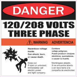 120/208 Volts Three Phase Magnet
