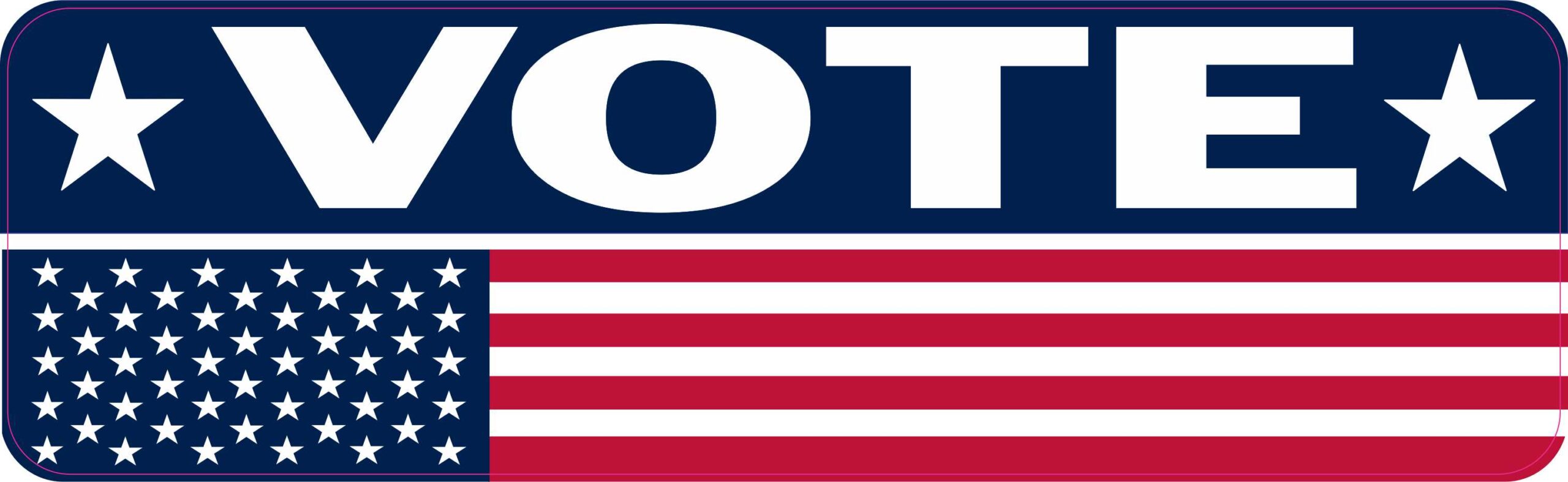 American Flag Vote Magnet