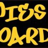 Hippies on Board Vinyl Sticker