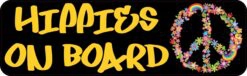 Hippies on Board Magnet