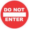 Do Not Enter Vinyl Sticker