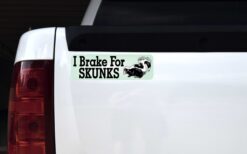 I Brake for Skunks Magnet