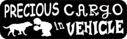 Child and Dog Precious Cargo in Vehicle Vinyl Sticker
