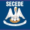 Louisiana Flag Secede Magnet