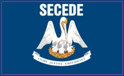 Louisiana Flag Secede Magnet