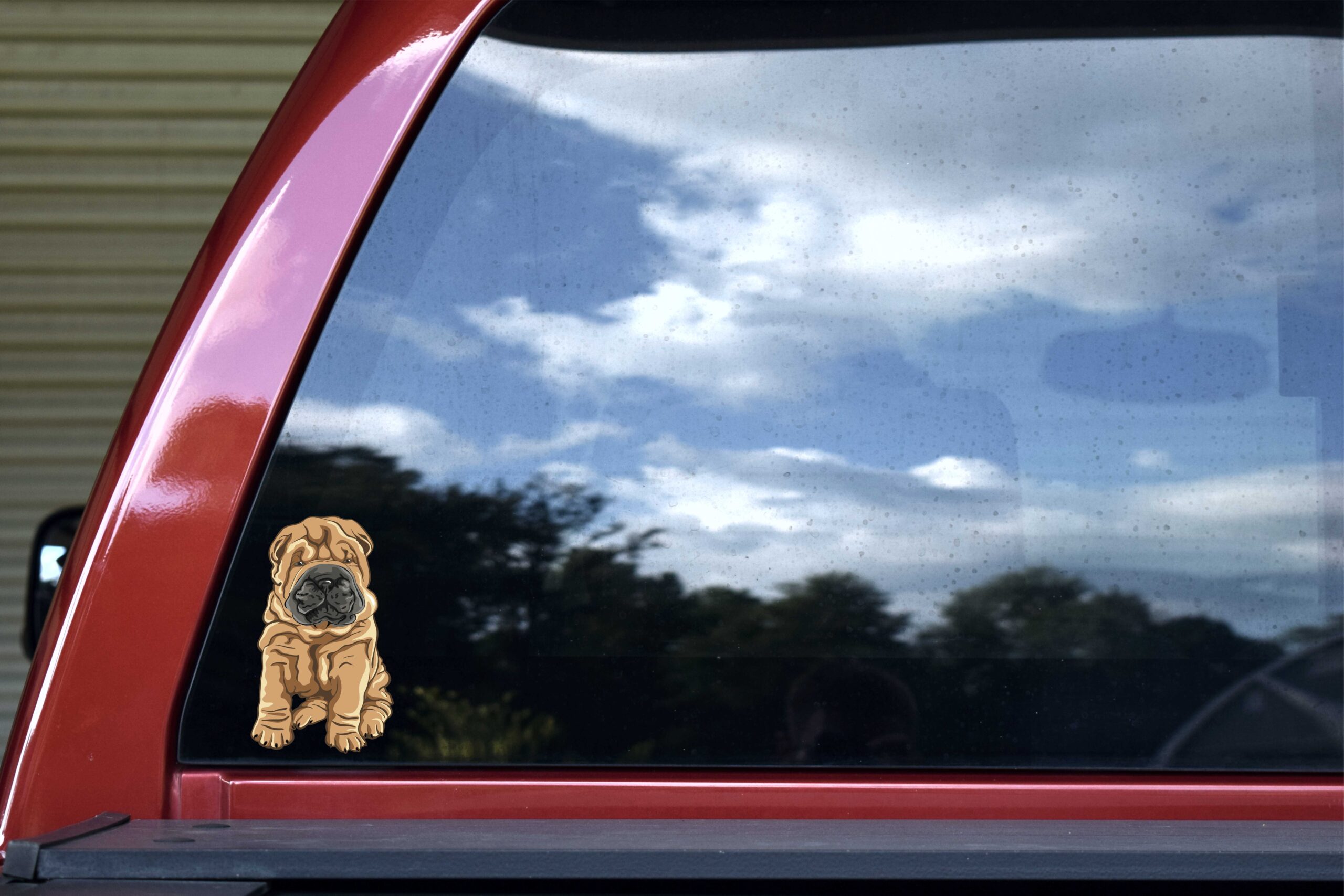 Shar Pei Vinyl Sticker