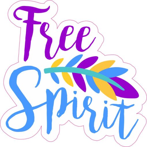 Free Spirit Vinyl Sticker