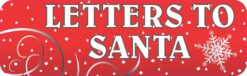 Letters to Santa Vinyl Sticker