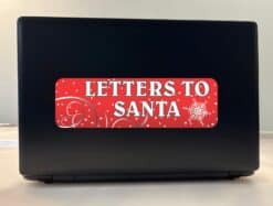 StickerTalk Letters to Santa Vinyl Sticker, 10 inches x 3 inches