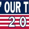 American Flag Biden Our Time Til 2024 Magnet