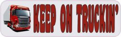 Keep on Truckin Vinyl Sticker