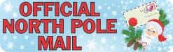 StickerTalk Official North Pole Mail Magnet, 10 inches x 3 inche