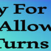 Lucky For U God Allows U Turns Vinyl Sticker