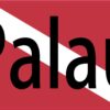 Palau Dive Flag Magnet