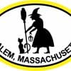 StickerTalk Oval Salem Massachusetts Vinyl Sticker, 5 inches x 3.5 inches