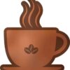 Coffee Cup Vinyl Sticker