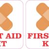 First Aid Kit Vinyl Stickers