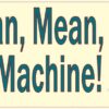 Lean Mean Knitting Machine Magnet