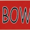 I Love Bowling Vinyl Sticker