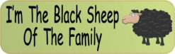 Im the Black Sheep Vinyl Sticker