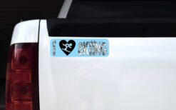 I Love Skiing Magnet