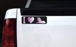 I Love Unicorns Vinyl Stickers