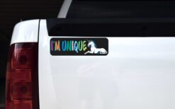 Im Unique Unicorn Vinyl Sticker