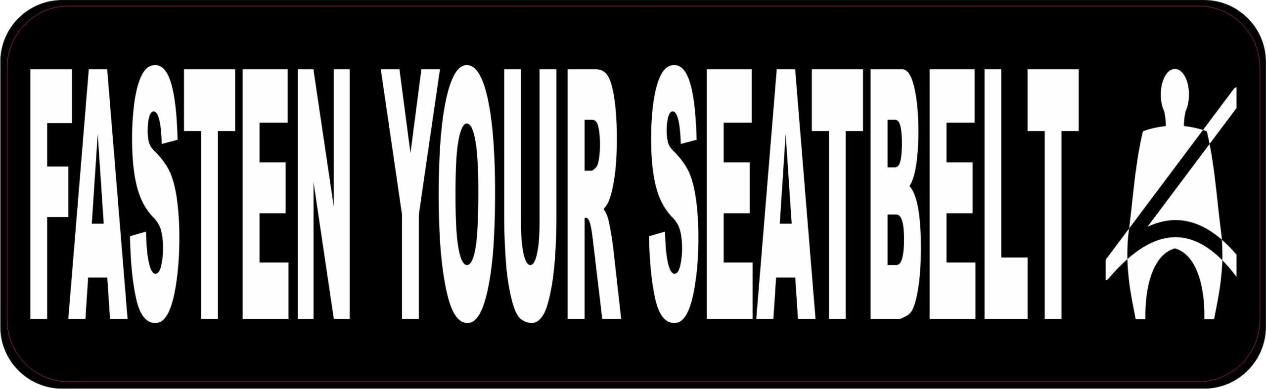 Fasten Your Seatbelt Magnet