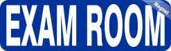 Alternative view of StickerTalk Blue Exam Room Magnet, 10 inches x 3 inches