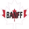 Maple Leaf Banff Vinyl Sticker