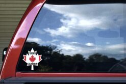Maple Leaf Toronto Canada Vinyl Sticker