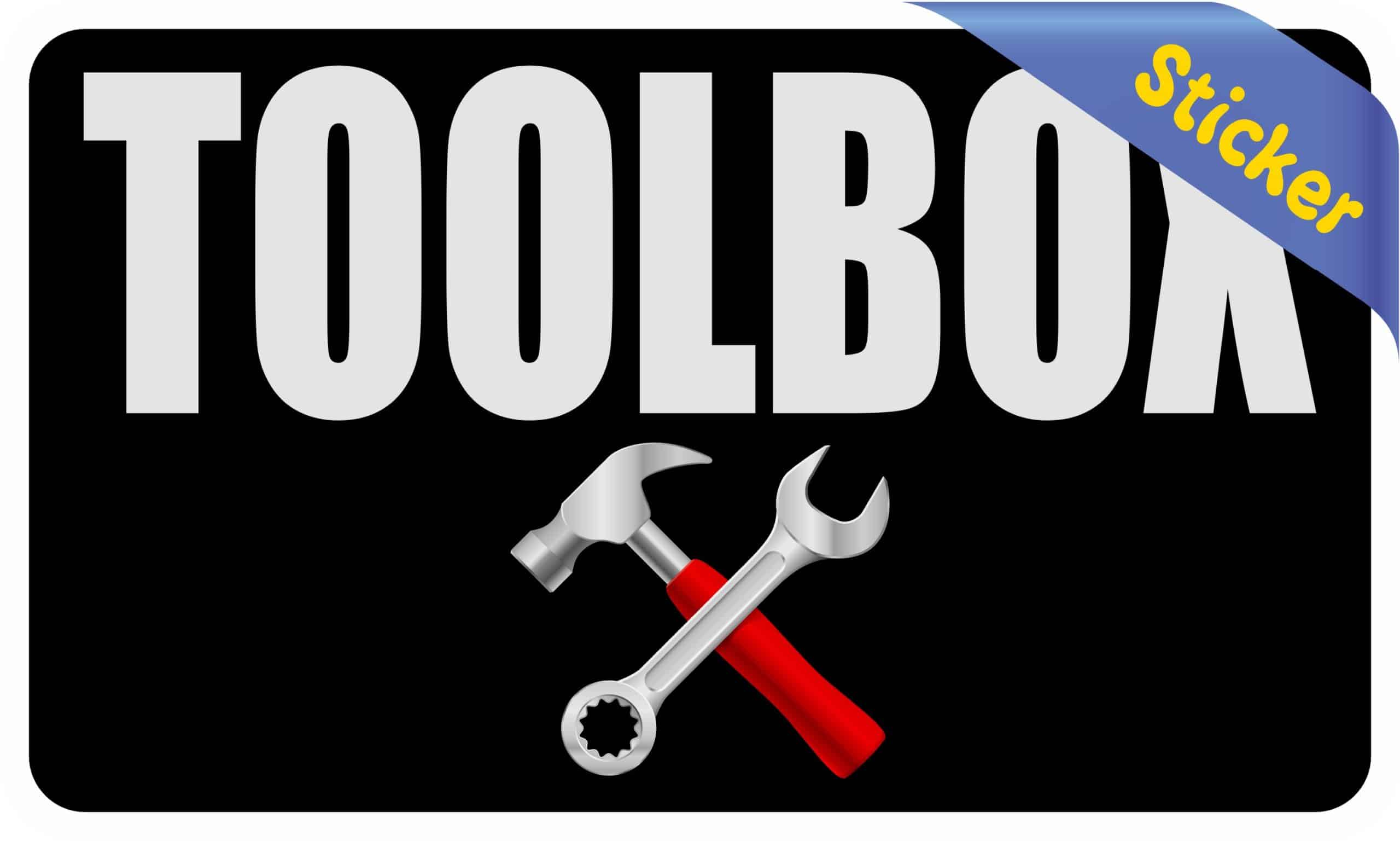 StickerTalk Toolbox Vinyl Sticker, 5 inches x 3 inches - Image 2