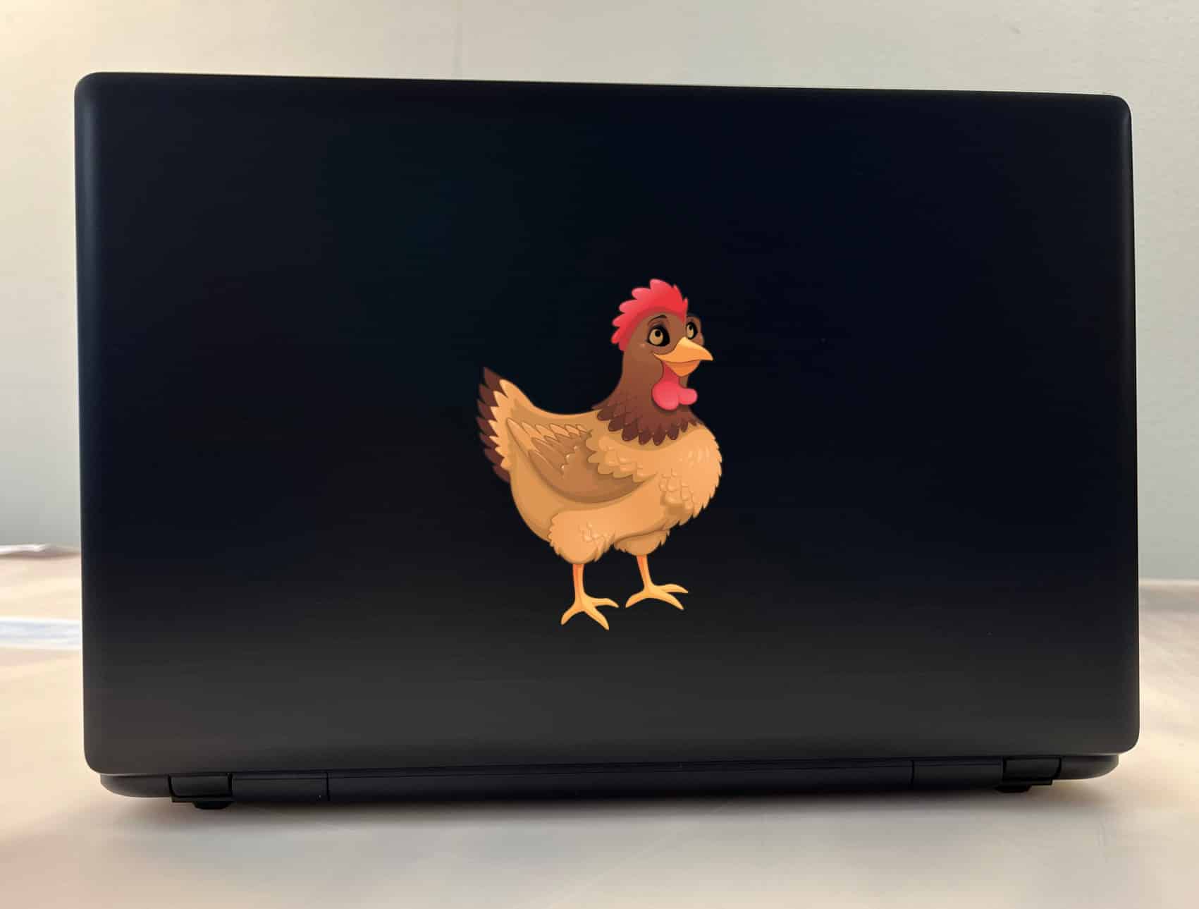 StickerTalk Right Facing Chicken Vinyl Sticker, 3.5 inches x 5 inches - Image 3