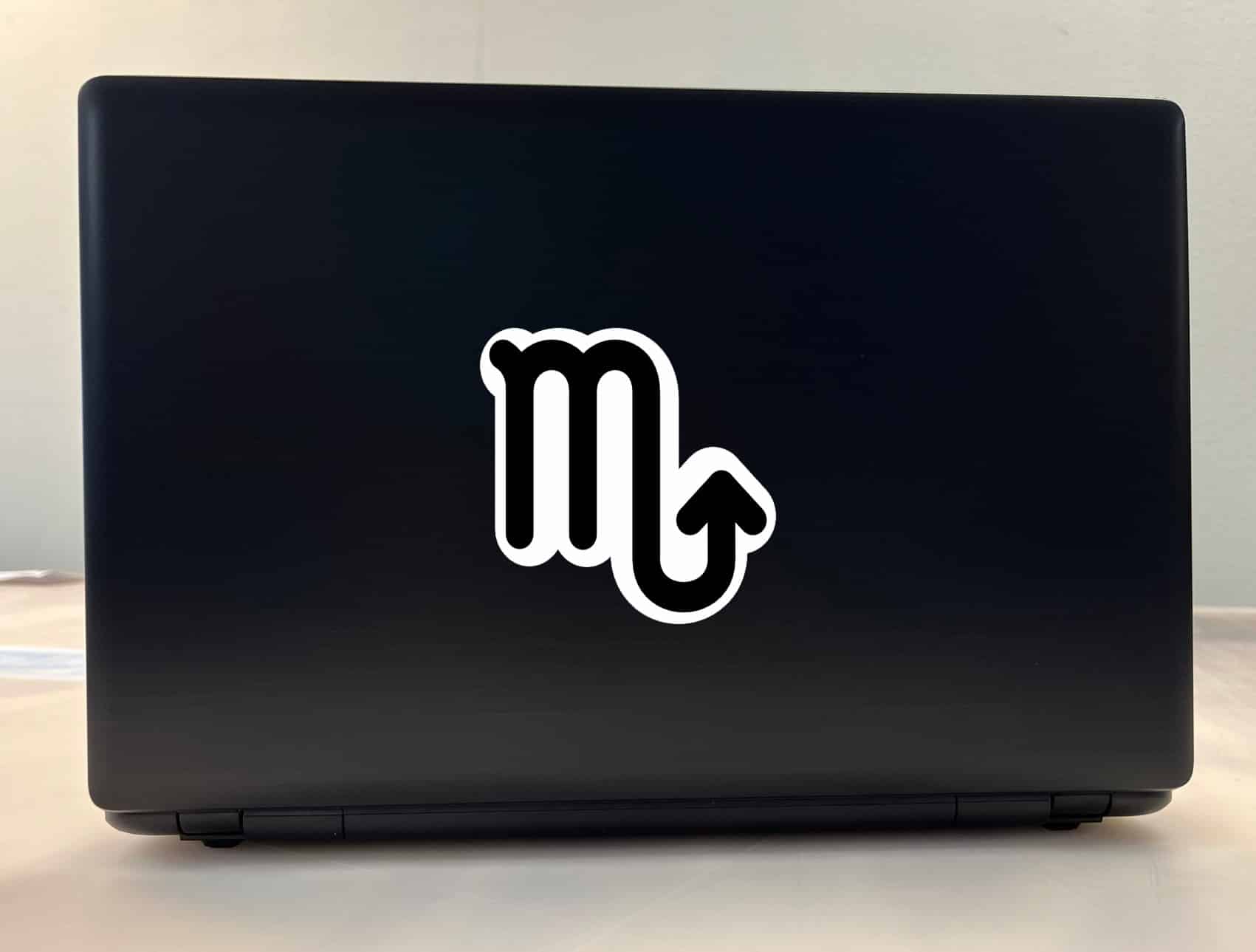 StickerTalk Scorpio Symbol Vinyl Sticker, 4 inches x 4 inches - Image 4