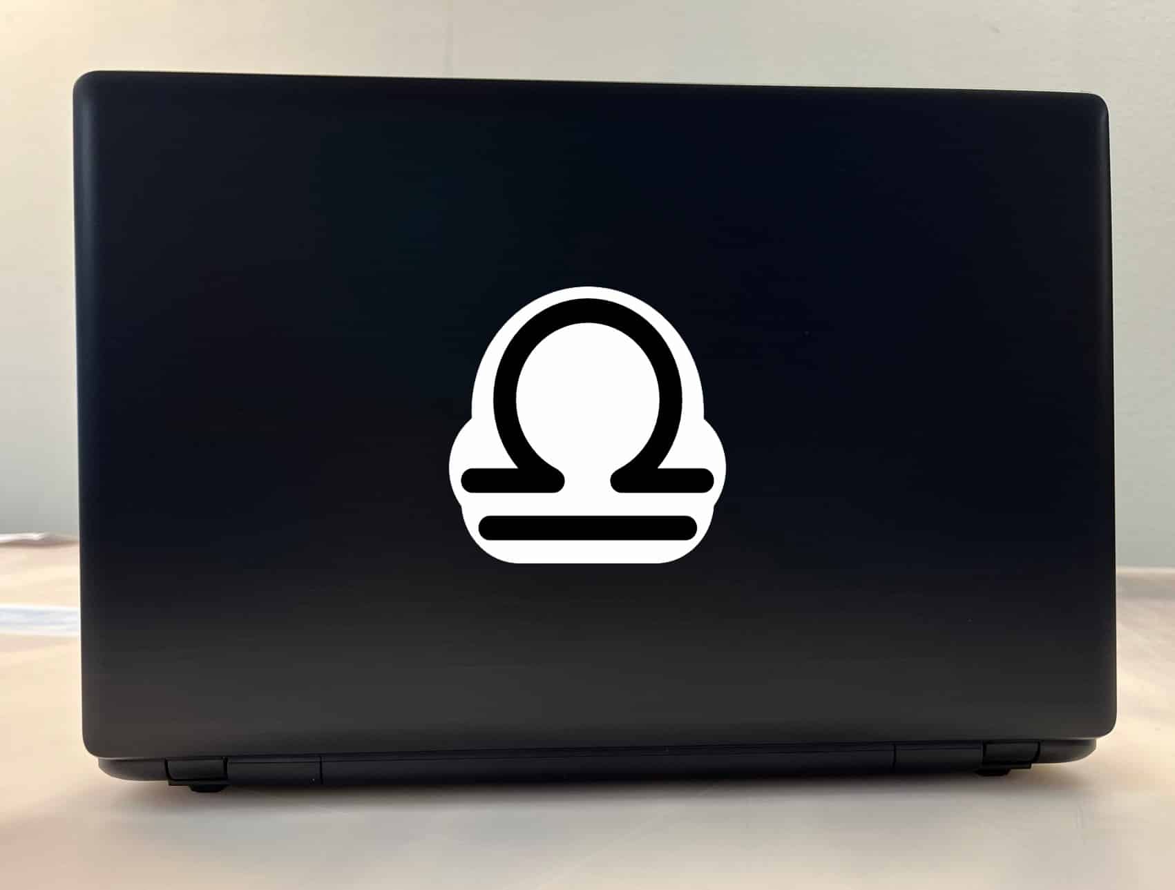 StickerTalk Libra Symbol Vinyl Sticker, 4 inches x 4 inches - Image 4