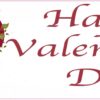 Happy Valentines Day Vinyl Sticker