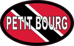 Flag Oval Petit Bourg Vinyl Sticker