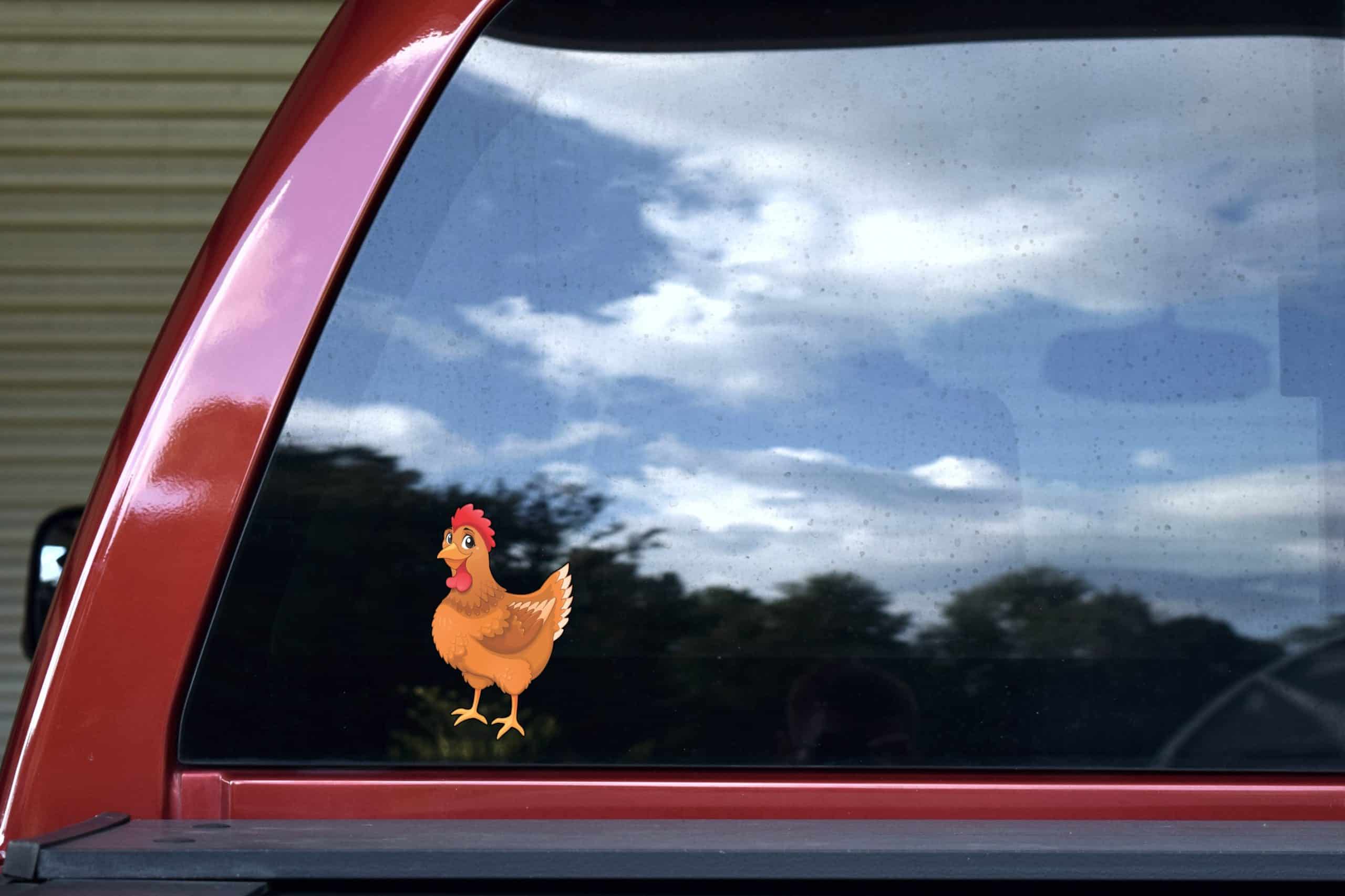 StickerTalk Buff Orpington Chicken Vinyl Sticker, 3 inches x 5 inches - Image 5