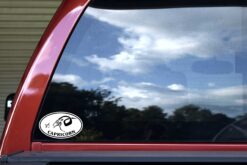 Oval Capricorn Vinyl Sticker