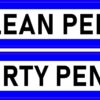Clean Dirty Pens Vinyl Stickers
